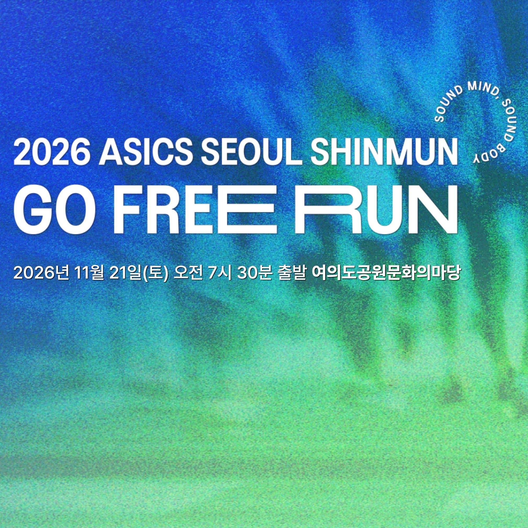 2026 ASICS SEOUL SHINMUN GO FREE RUN