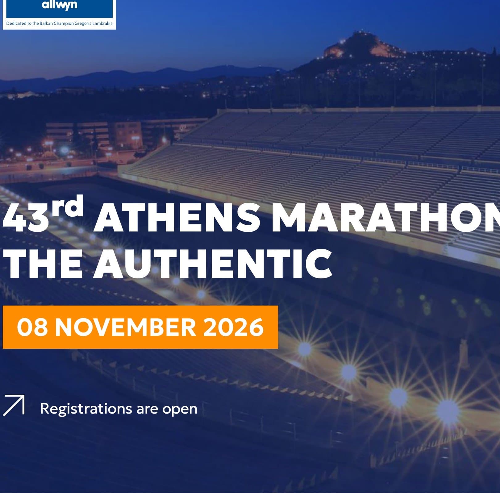 43rd Athens Marathon. The Authentic