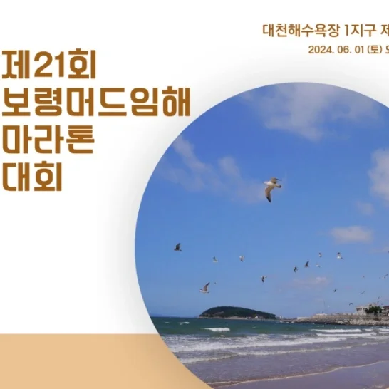2024 제21회 보령머드임해마라톤대회